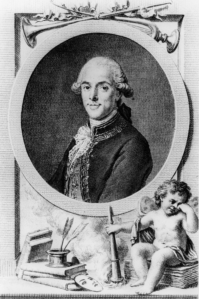 Tomas de Iriarte (gravure) door French School
