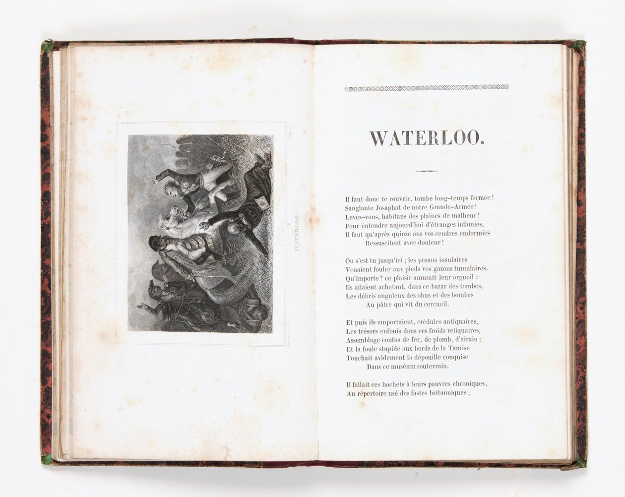 Waterloo, door Auguste Barthélémy en Joseph Méry door French School