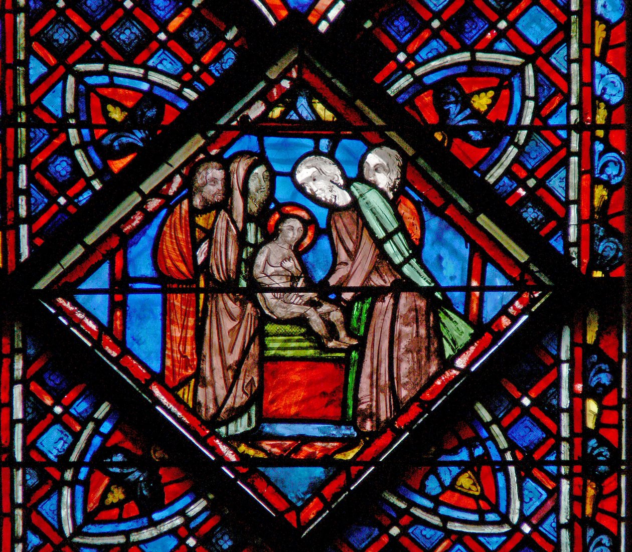 St. Johannes de Doper: besnijdenis door French School