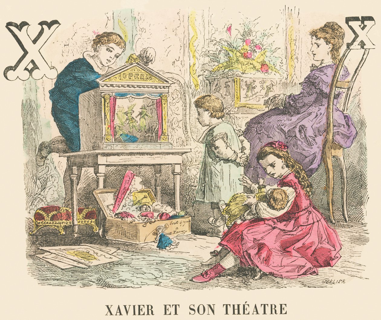 X: Xavier en zijn theater door French School
