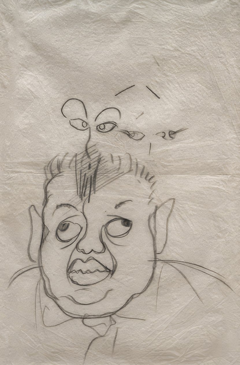Portret van Diego Rivera door Frida Kahlo