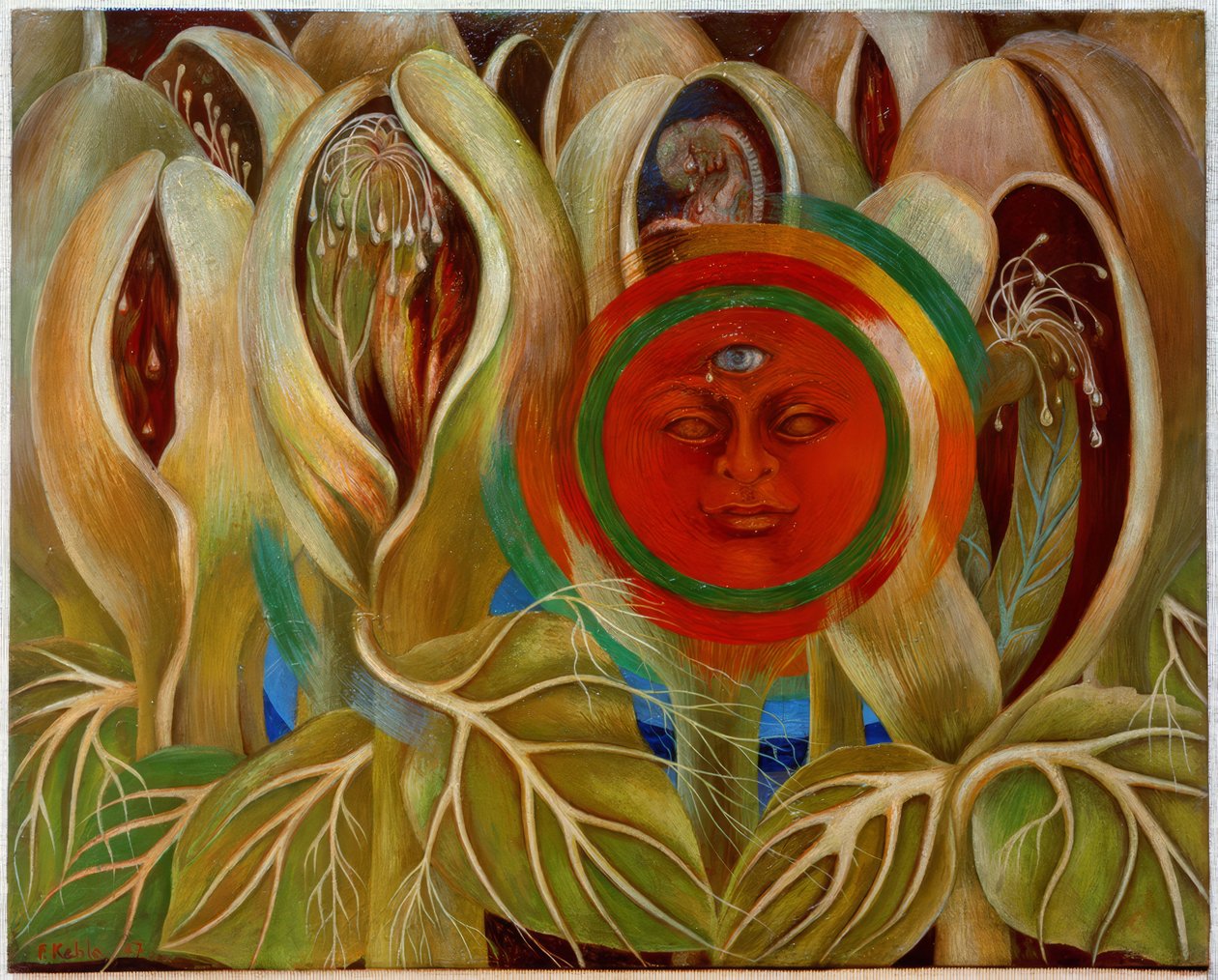 Zon en leven door Frida Kahlo