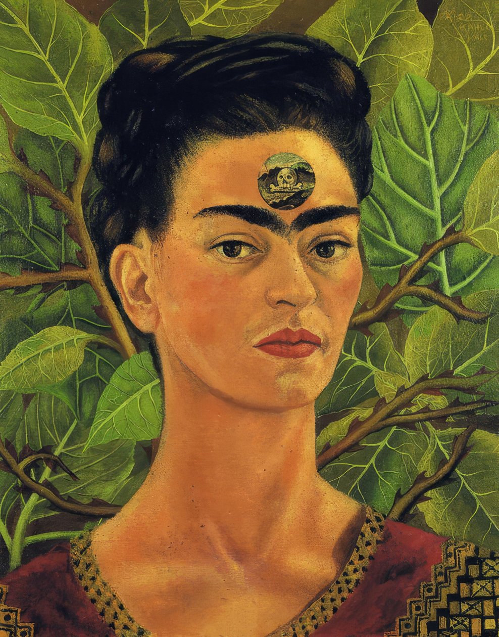Denken over de dood door Frida Kahlo