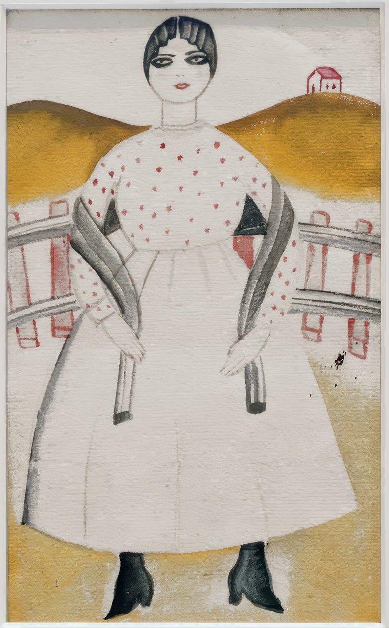 Dorpsmeisje door Frida Kahlo