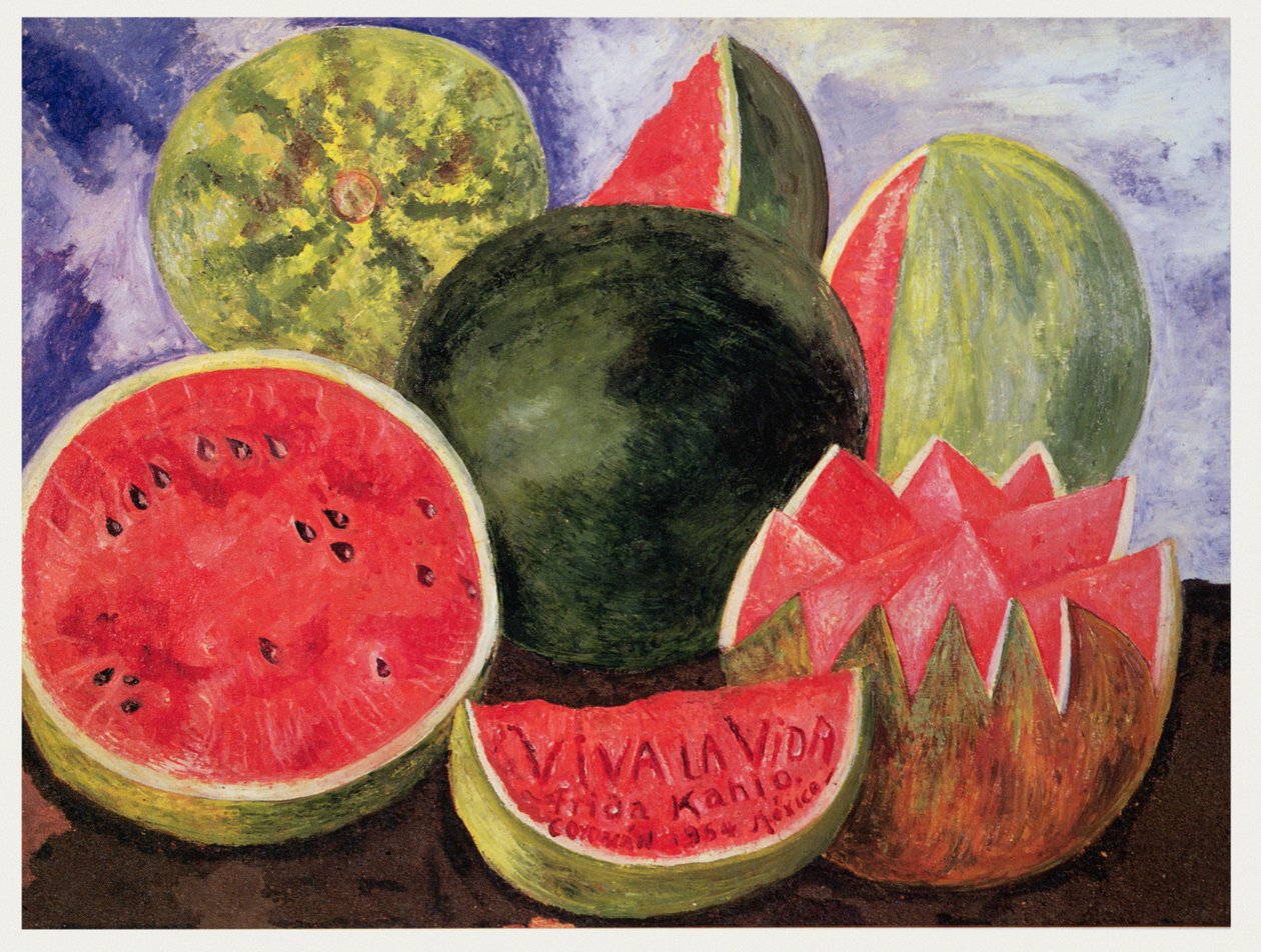 Leve het leven door Frida Kahlo
