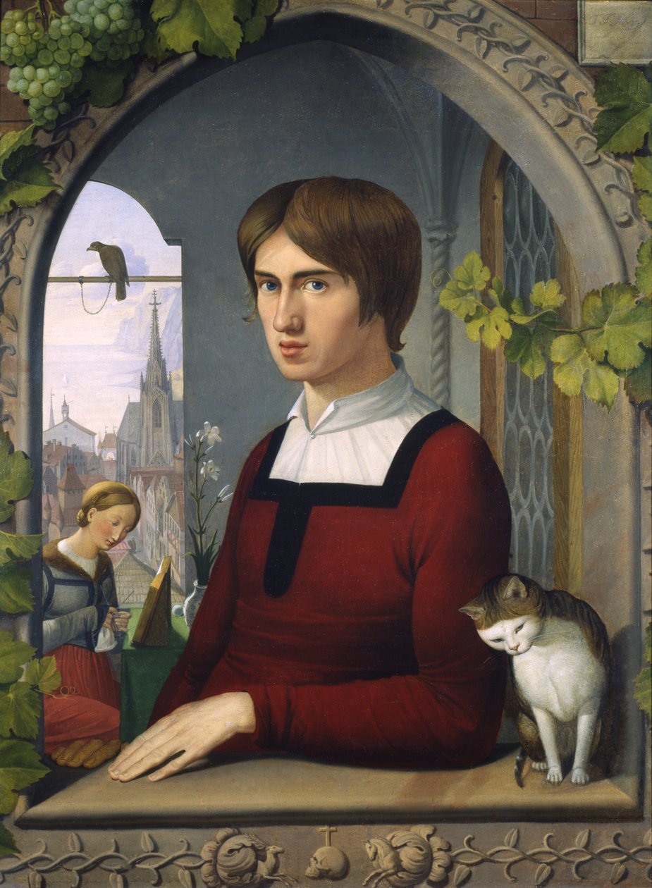 Franz Pforr, ca. 1810 door Friedrich Overbeck