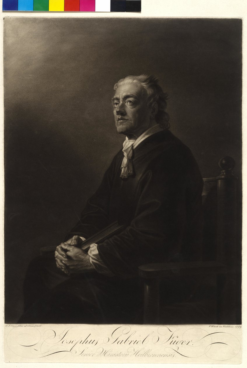 Joseph Gabriel Fueger door Friedrich Heinrich Fuger