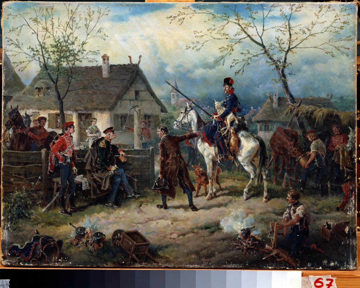 Onbekend beeld door Friedrich Kaiser