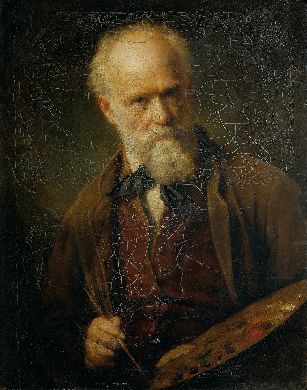 Zelfportret door Friedrich von Amerling