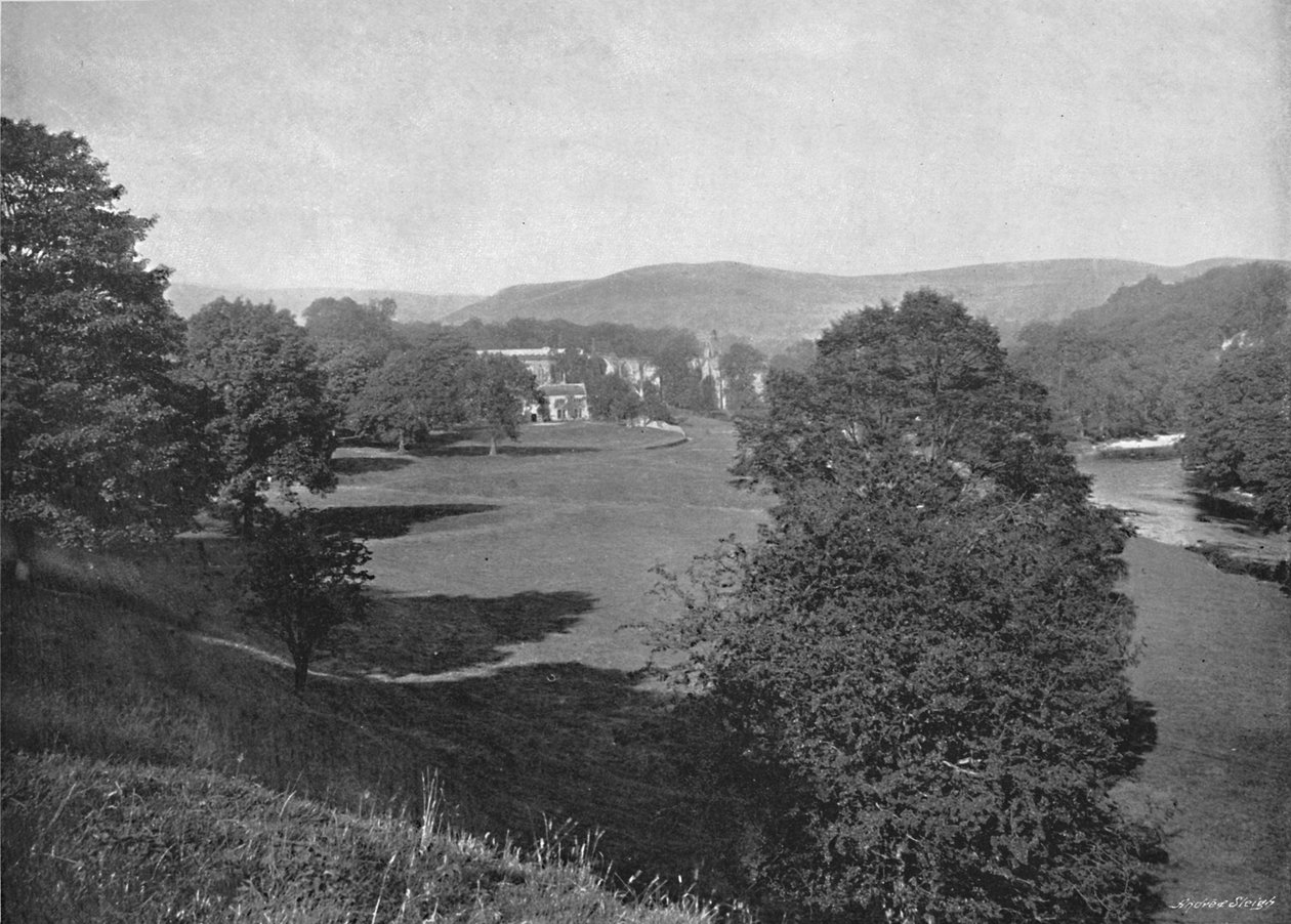 Bolton Abbey, ca. 1896 door Frith and Co
