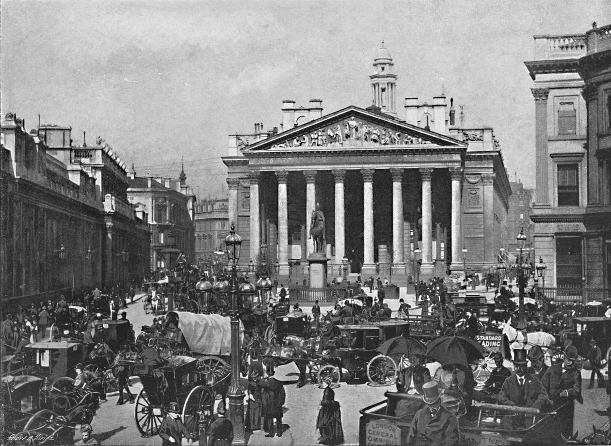 De Koninklijke Beurs, c1896 door Frith and Co