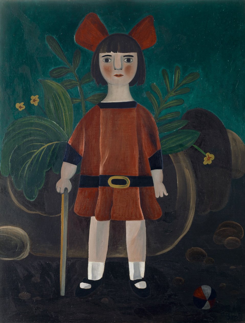 Yvonne door Fritz Baumann