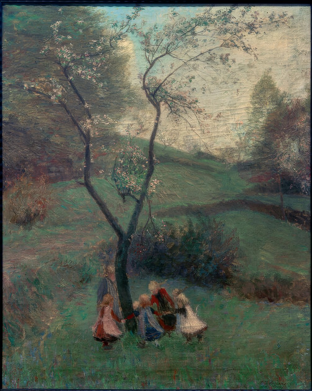 Lente door Fritz Mackensen