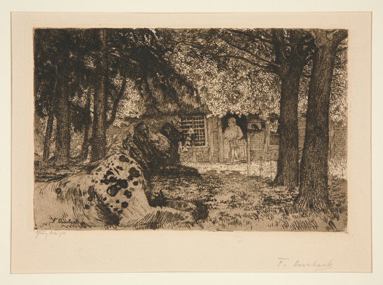 Feeënhuis door Fritz Overbeck