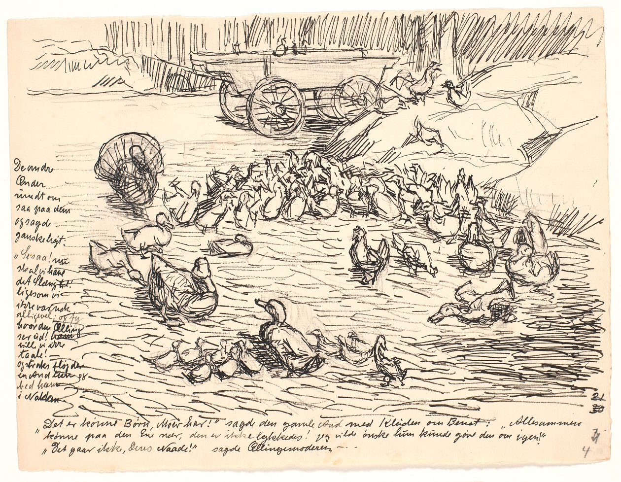 De andere eenden... door Fritz Syberg