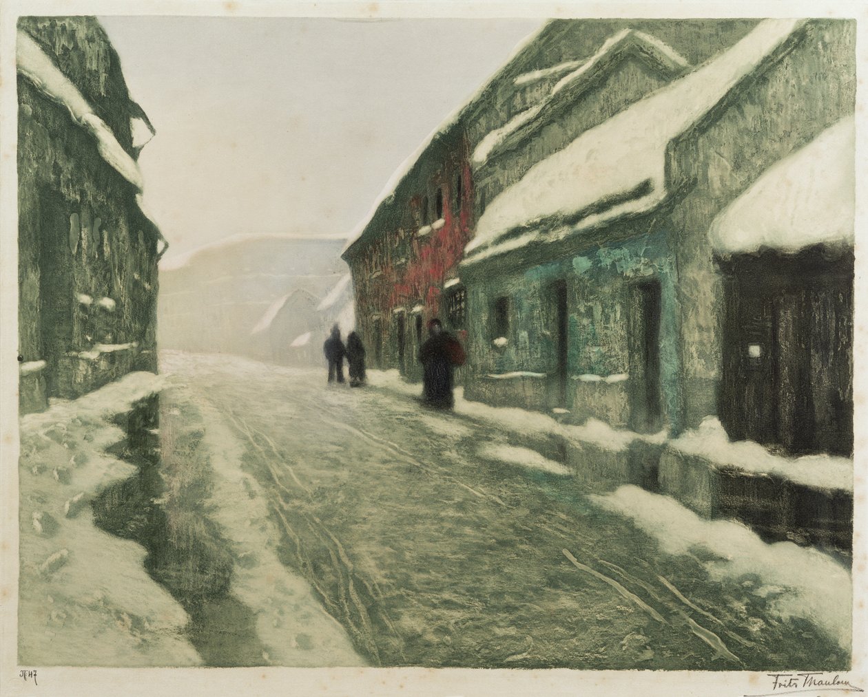 Dooi door Fritz Thaulow