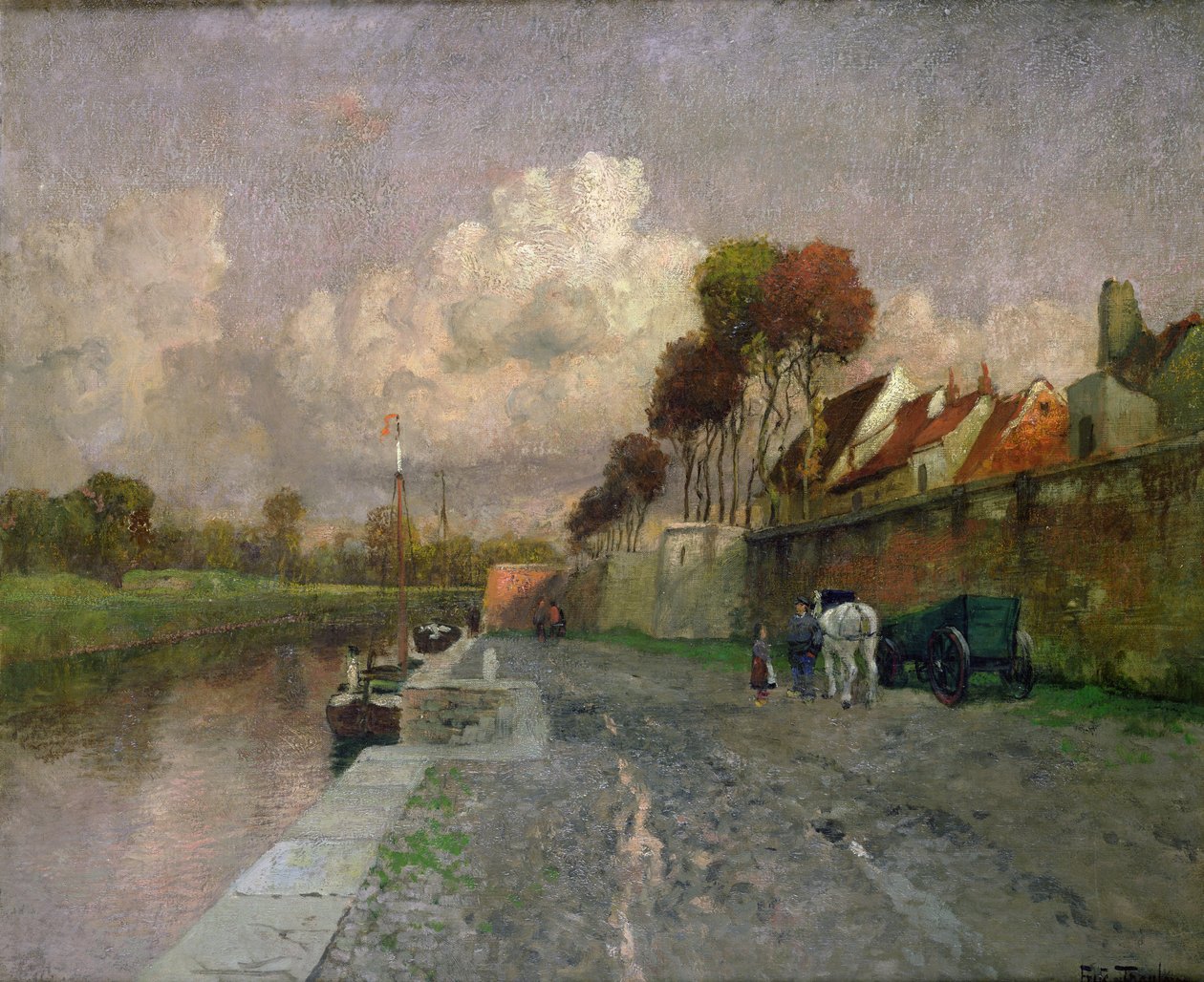 Onbekend Beeld door Frits Thaulow