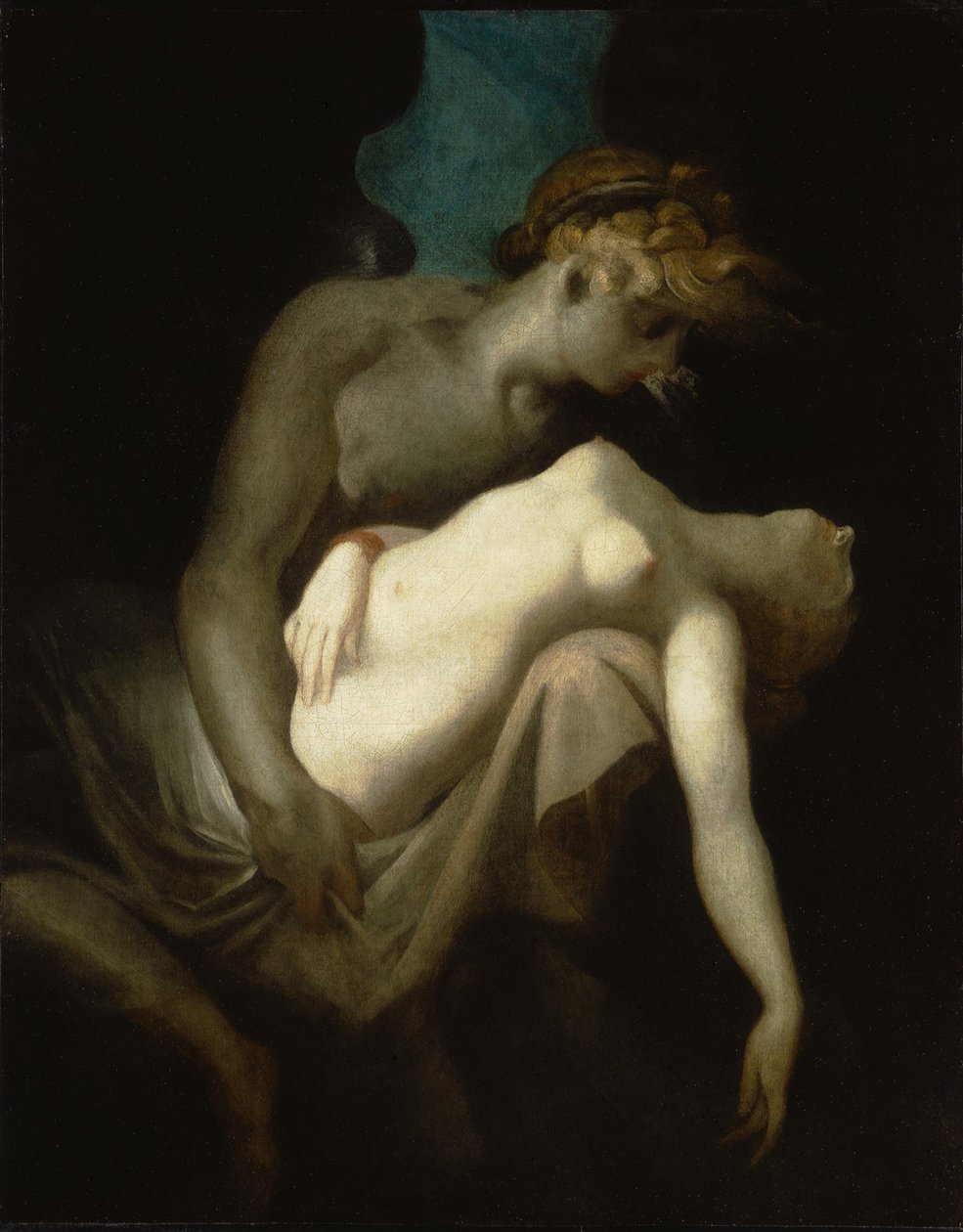 Cupido en Psyche, ca. 1810 door Füssli