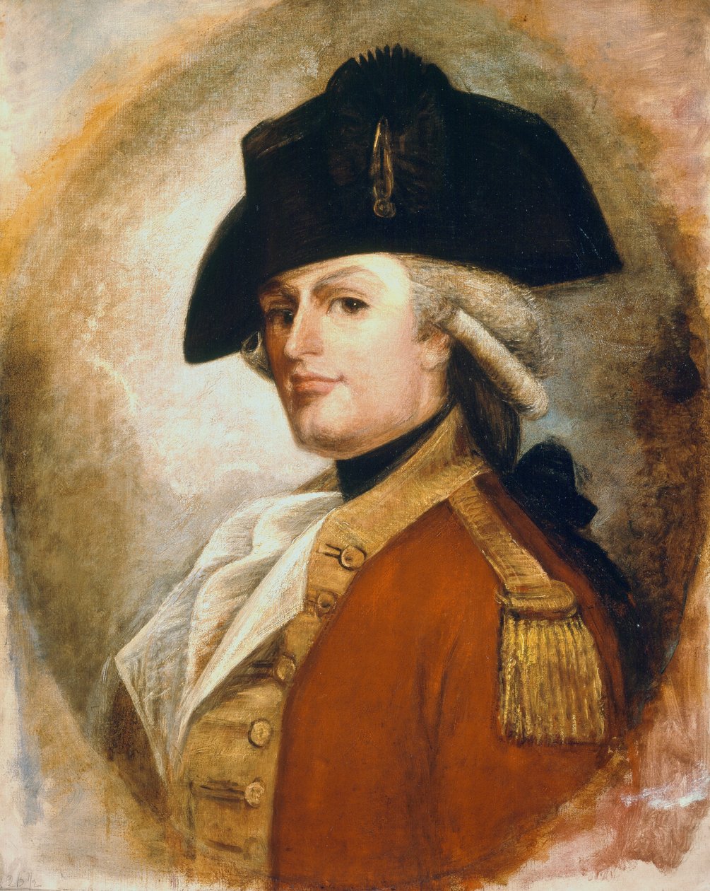 Kapitein William Raymond, 22e Regiment Voetvolk, c.1790 door G.F. Chester