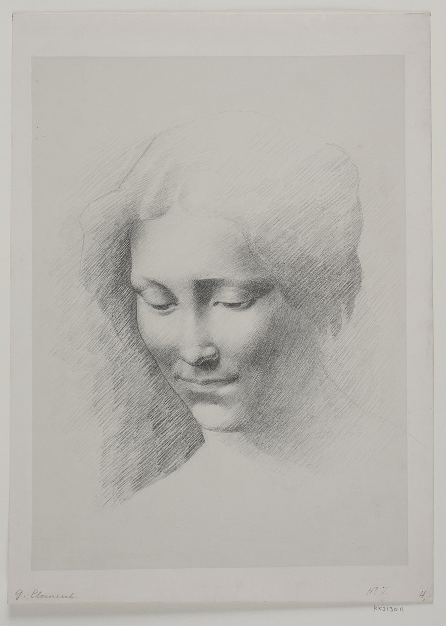 Vrouwenhoofd door G.F. Clement