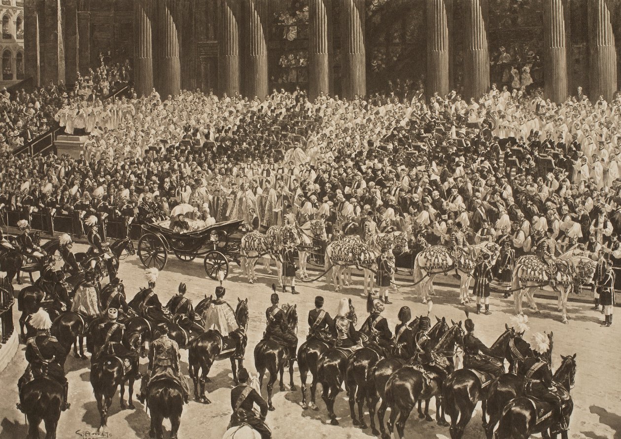 Diamanten Jubileum van Koningin Victoria, 22 juni 1897, uit 