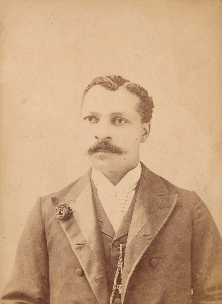 Foto van Tobe Brown, 1890s door G.W. Ferguson