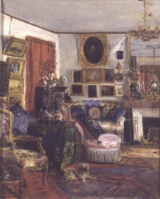 Interieur scène door G. A. Launay