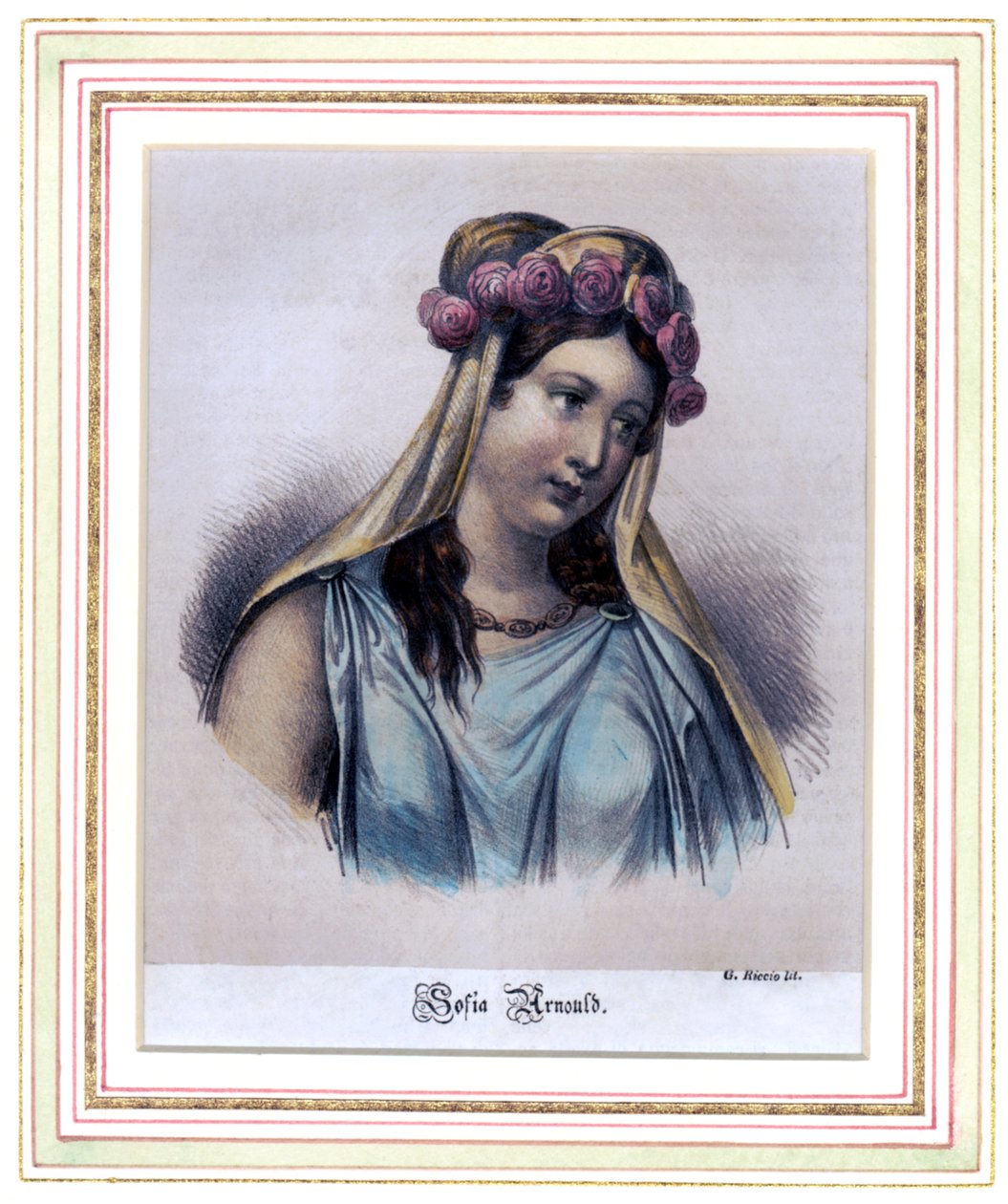 Sophie Arnould, Franse sopraan door G. Riccio