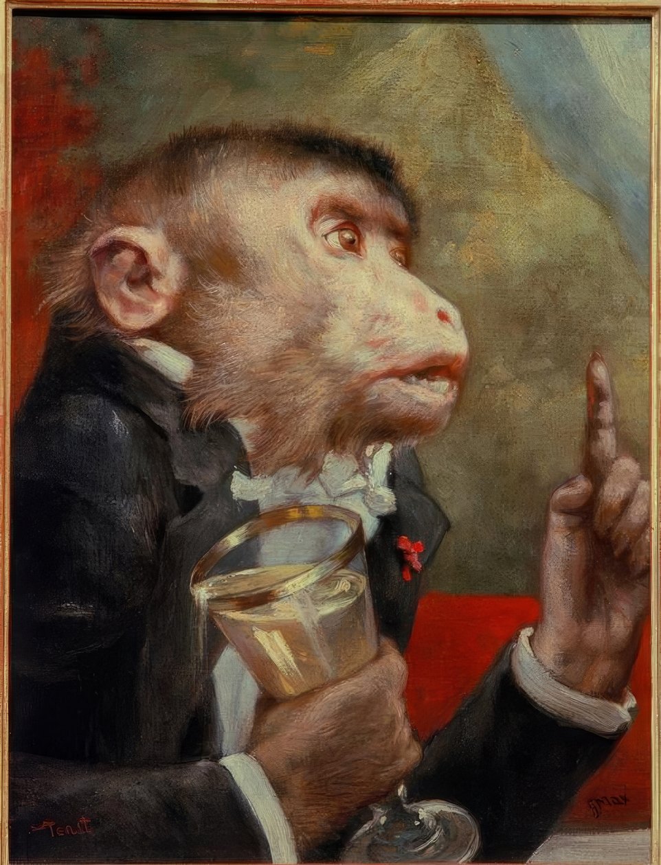Toast door Gabriel Cornelius Ritter von Max