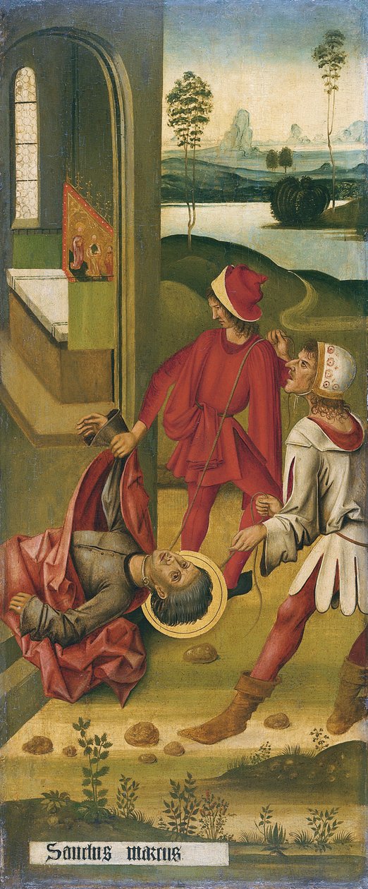 Het Martelaarschap van Sint Marcus, 1478 door Gabriel Mälesskircher