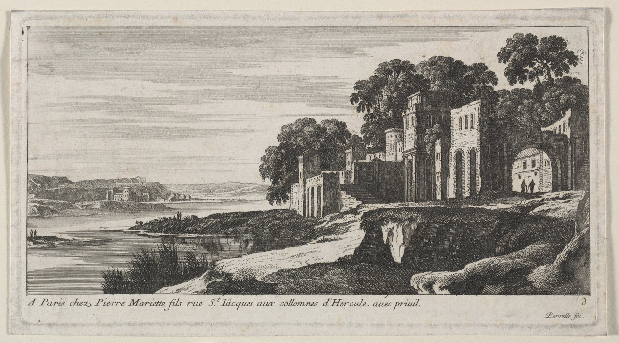 Landschap door Gabriel Perelle