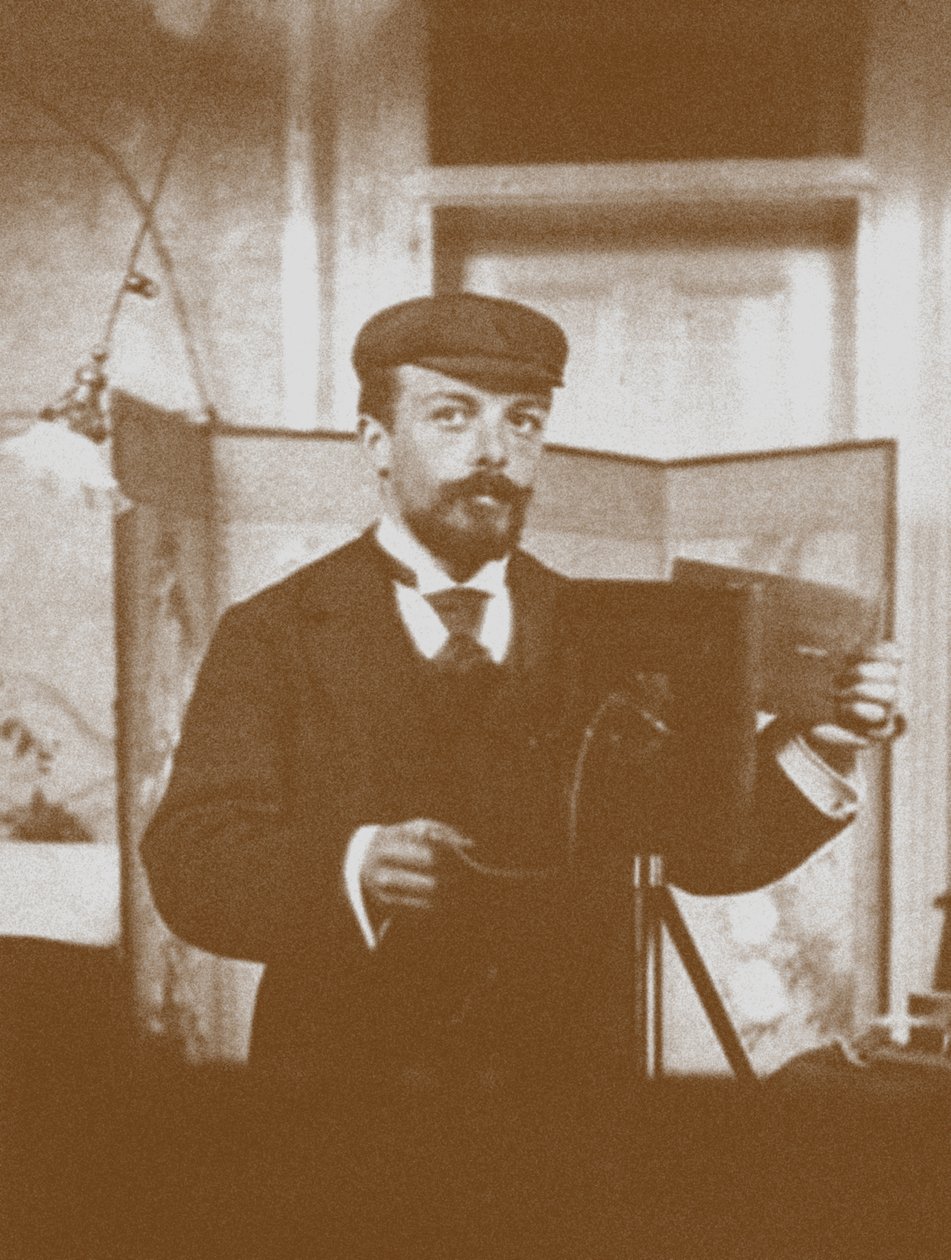 Zelfportret door Gabriel Veyre