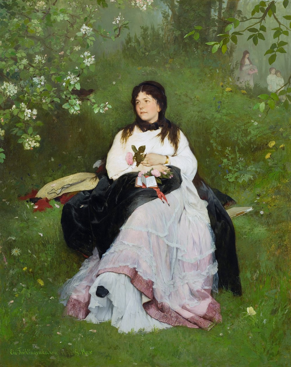 Een lentemärchen door Gabriel von Max