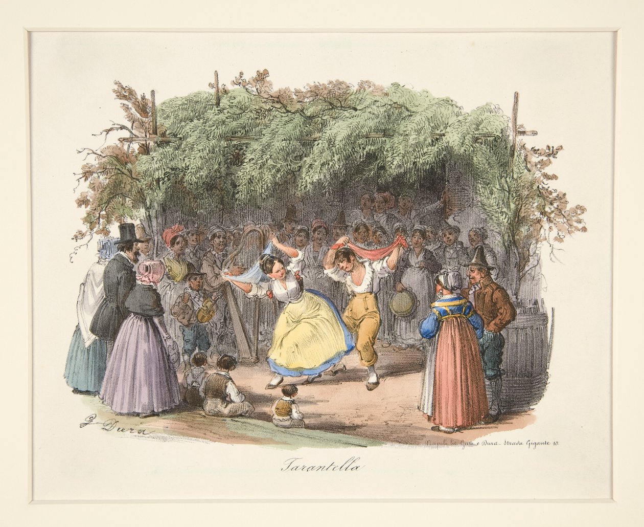 Tarantella door Gaetano Dura