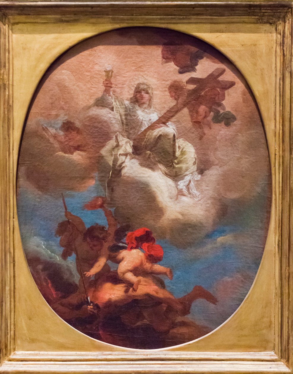 De triomf van religie door Gaetano Gandolfi