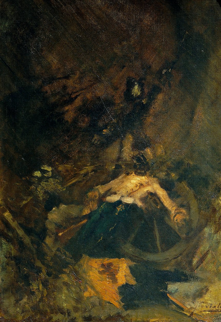 Herfst door Gaetano Previati