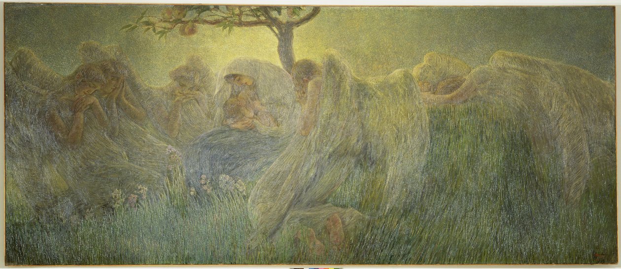 Moederschap, 1891 door Gaetano Previati
