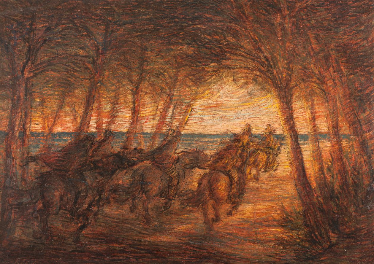 Rit door Gaetano Previati