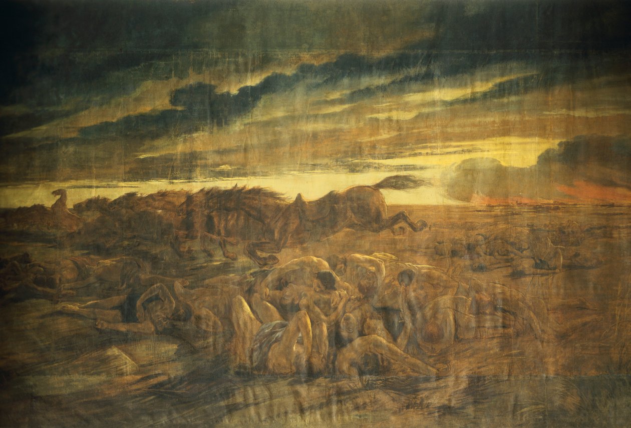 Oorlogsgruwelen door Gaetano Previati