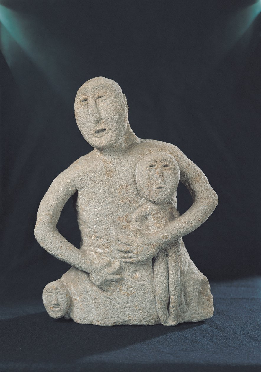 Buste van een moedergodin, 2e helft van de 1e eeuw v.Chr. door Gallo Roman