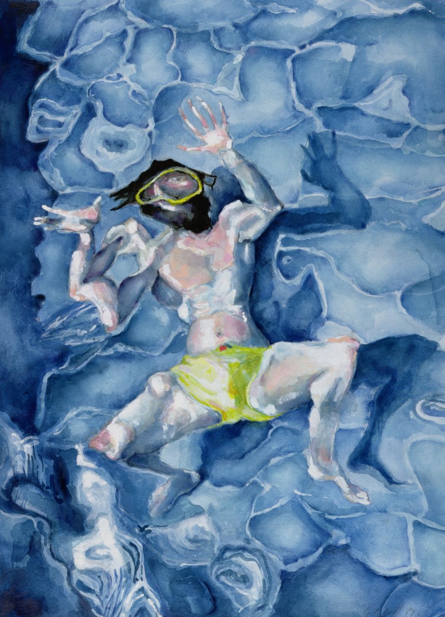 De Zwemmer, 1989 door Gareth Lloyd Ball