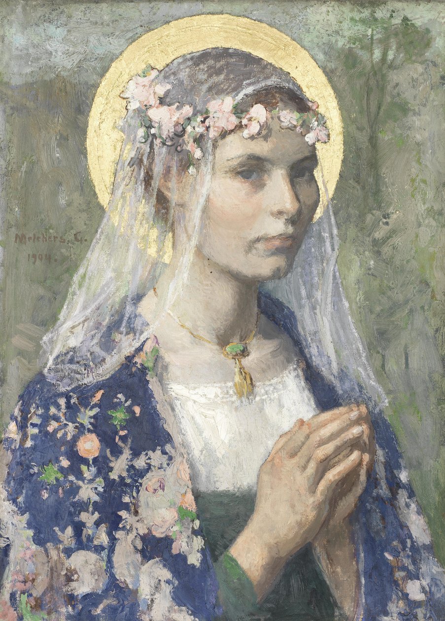 Beate Maria door Julius Gari Melchers