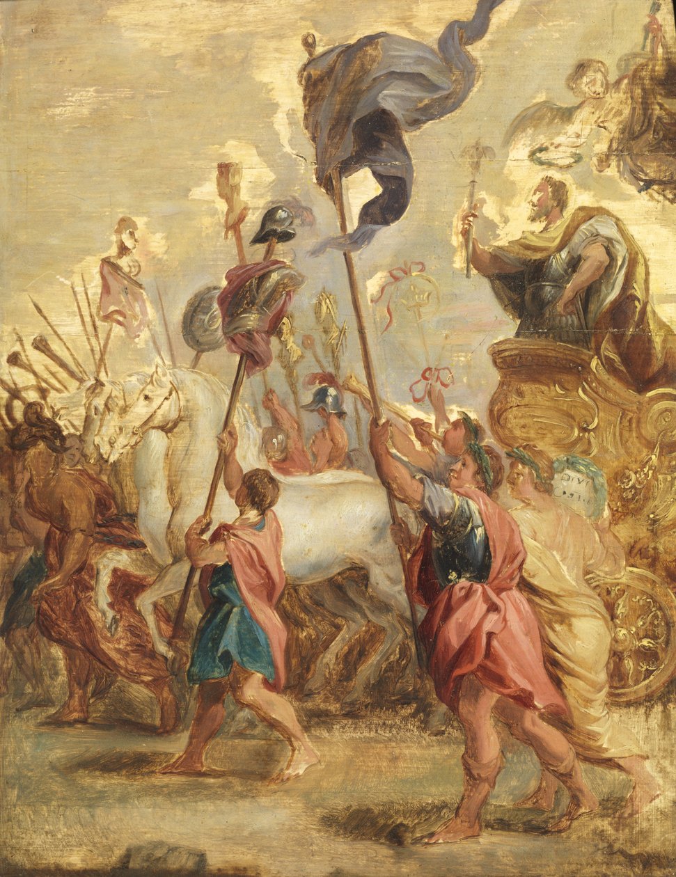 Triomf van Scipio Africanus, 1634 door Gaspar De Crayer