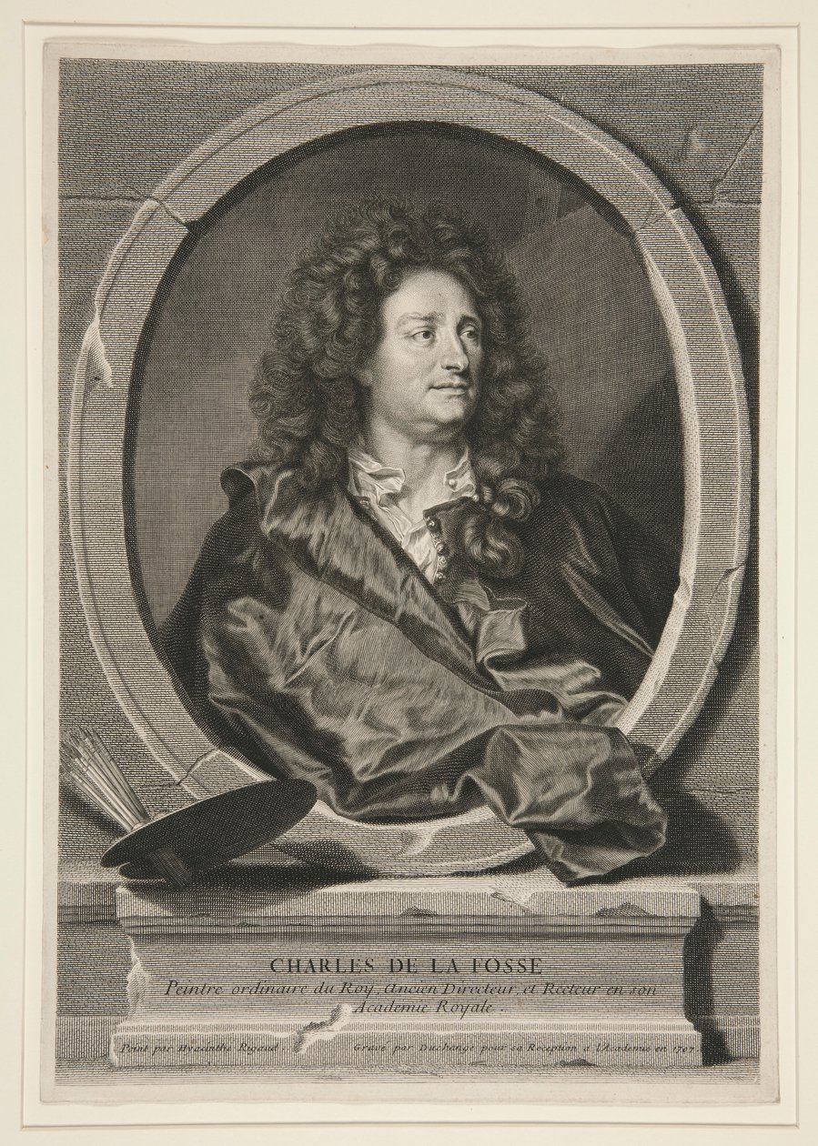 Charles de la Fosse door Gaspard Duchange