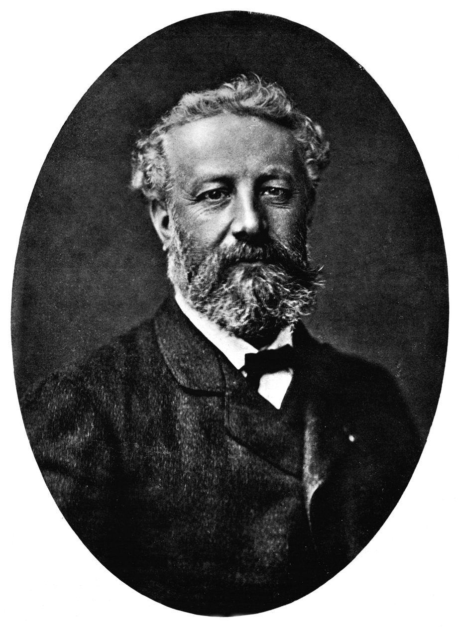 Jules Verne, ca. 1878, 1912 door Gaspard Felix Tournachon