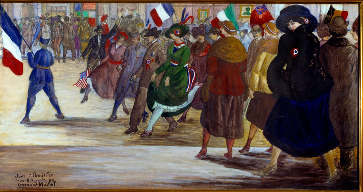 Wapenstilstandsdag (11 november) door Gaspard Maillol