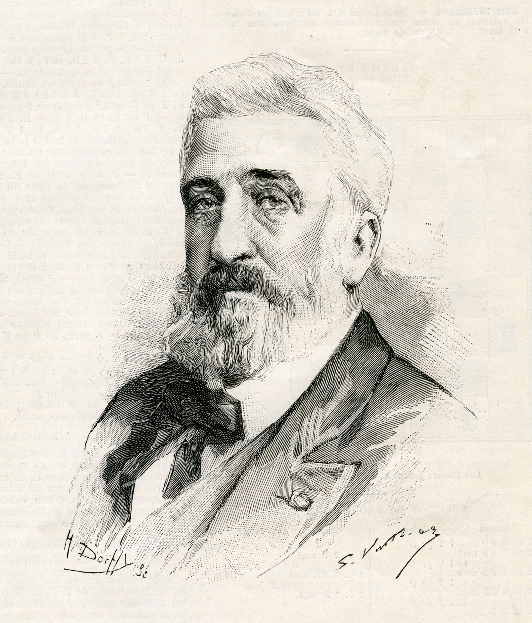 Philippe Rousseau, 1887 door Gaston Vuillier