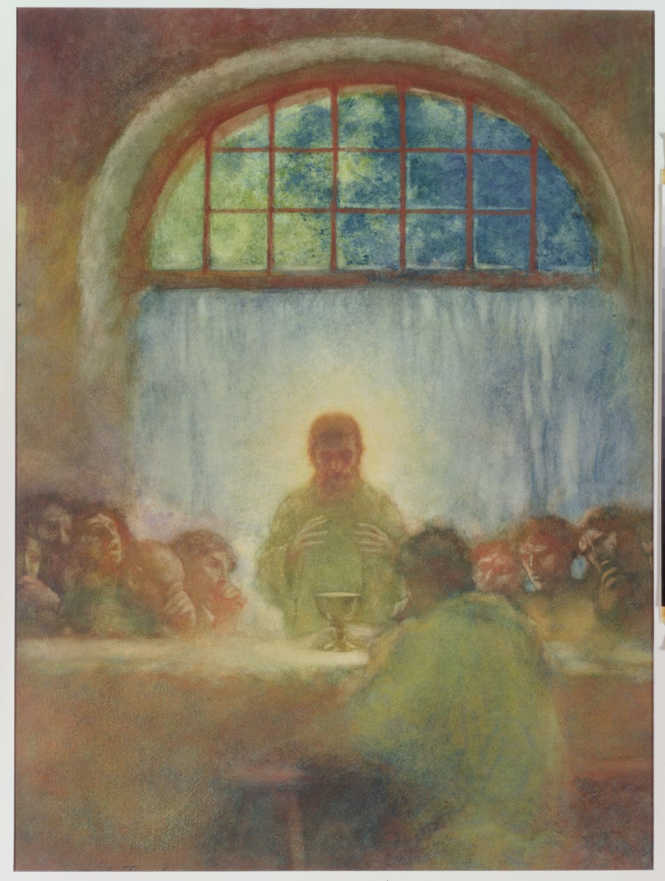Het Laatste Avondmaal, 1897 door Gaston de la Touche