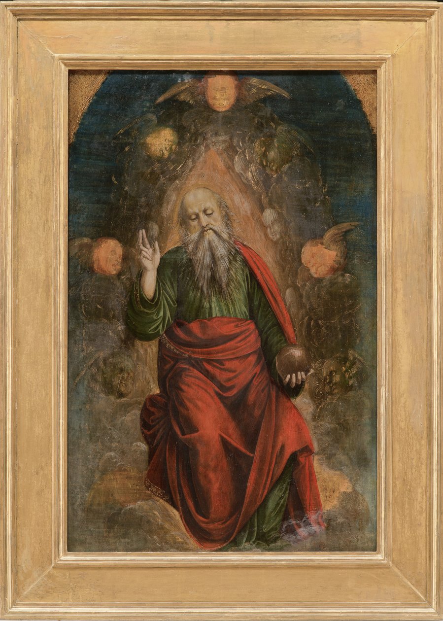 God de Vader Zegenend, 1508-09 door Gaudenzio Ferrari