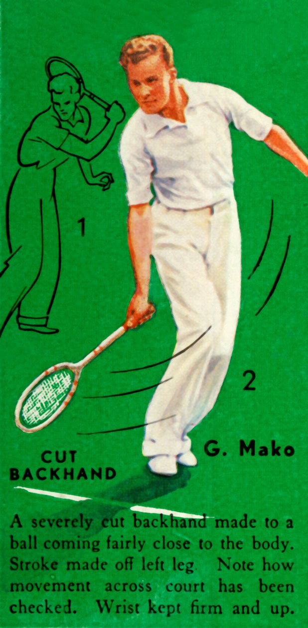 G. Mako - Terughandse Slag, ca. 1935 door Gene Mako